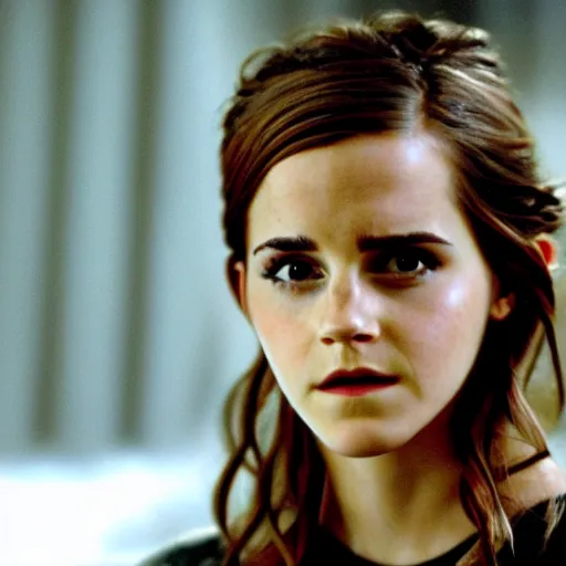 Prompt: beautiful still of Emma Watson in Stargate SG-1