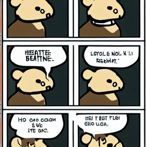 Image similar to www. nedroid. com beartato reginald