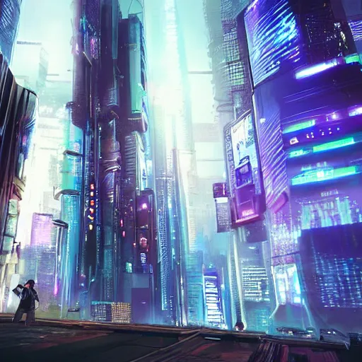 Image similar to cyberpunk