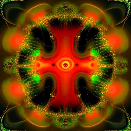 Image similar to fractal nuclear explosion