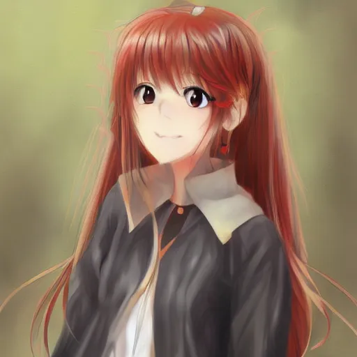 Image similar to portrait of an anime girl by nel zel foemula, pixiv,