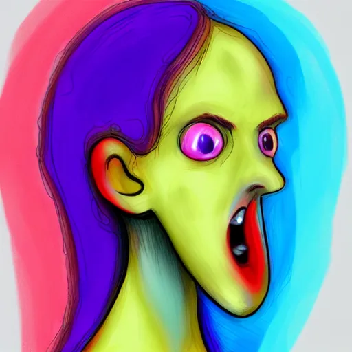 Image similar to a person transforming into goo, hd, drawing, digital art
