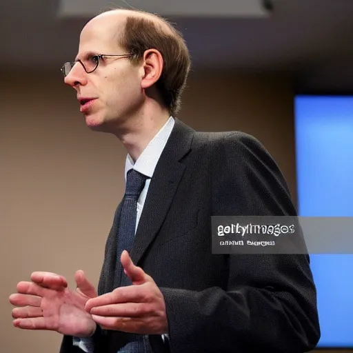 Image similar to nick bostrom argues for the simulation hypothesis on cnn. getty images copyright