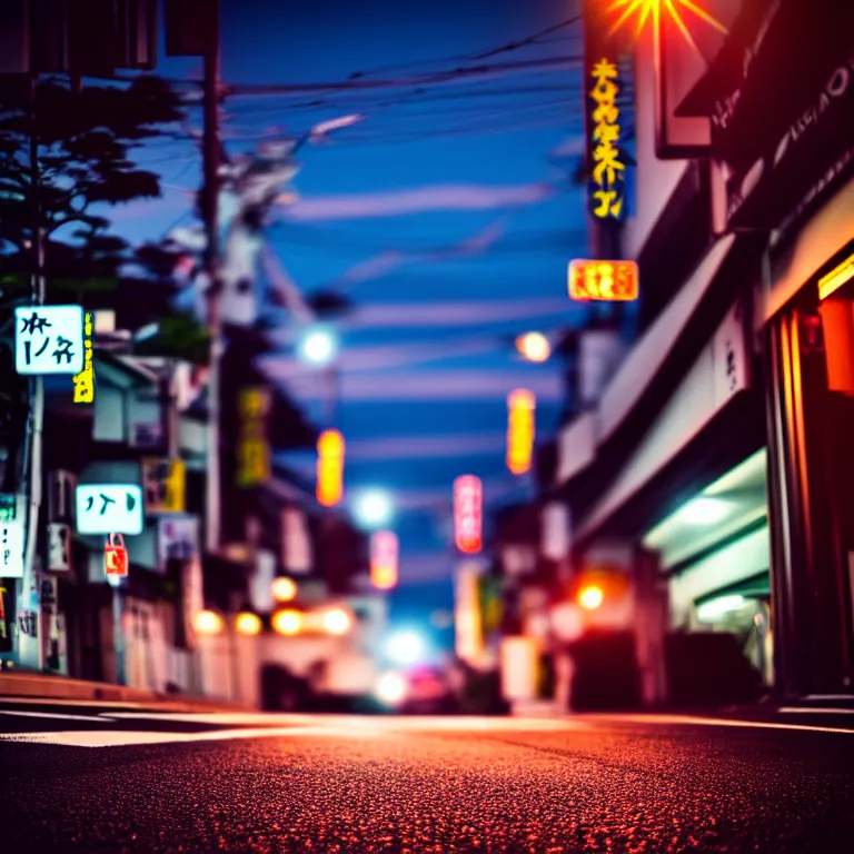 Image similar to close-up-photo JZX90 drift middle of street, sunset kanagawa prefecture, night, cinematic color, photorealistic, highly detailed,