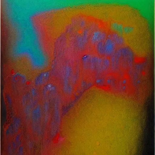 Prompt: abstract oil painting of a pastel organic texture, coloured marker, beksinski