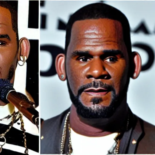 Image similar to r kelly with enormous ears