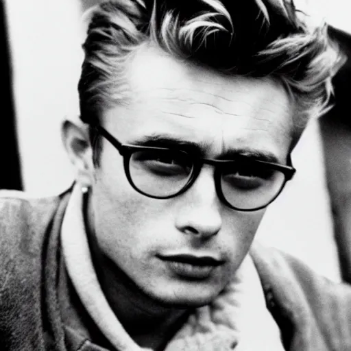 Image similar to james dean photographed by larry clark