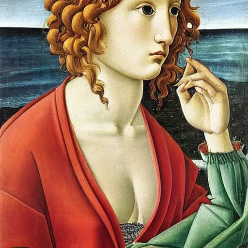 Prompt: oil canvas masterpiece by Botticelli,beautiful,high quality