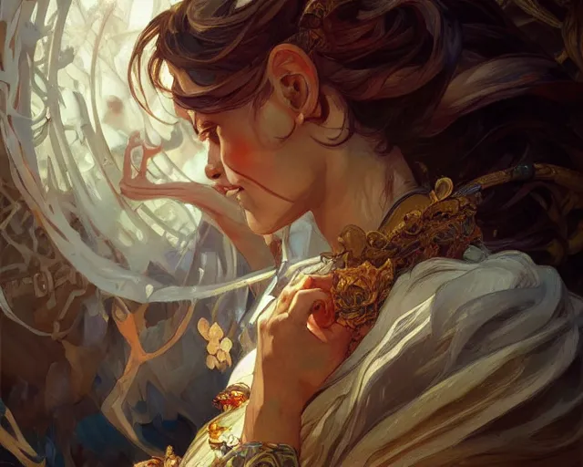 Image similar to photography of oskar kokoschka, deep focus, d & d, fantasy, intricate, elegant, highly detailed, digital painting, artstation, concept art, matte, sharp focus, illustration, hearthstone, art by artgerm and greg rutkowski and alphonse mucha