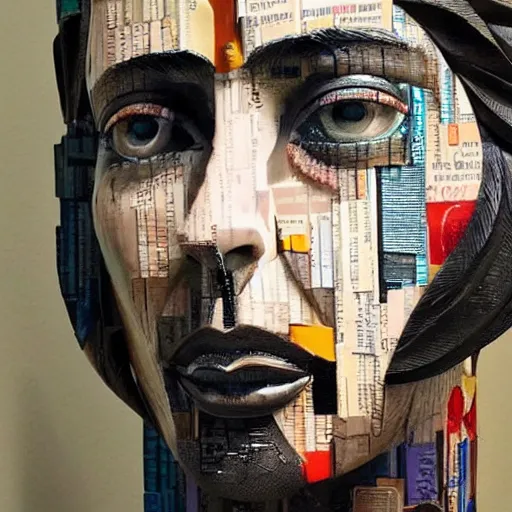 Prompt: A beautiful sculpture of handsome man. How do you know that is love until it hurts? how can love prove its value without tearing a heart apart? When is self preservation egoism. by Sandra Chevrier intuitive