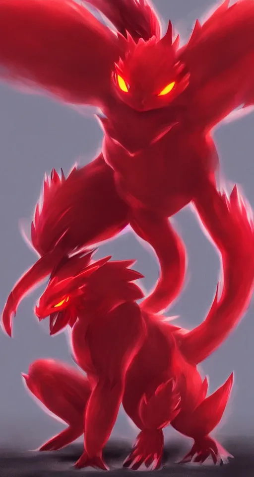 ArtStation - Red - Pokemon