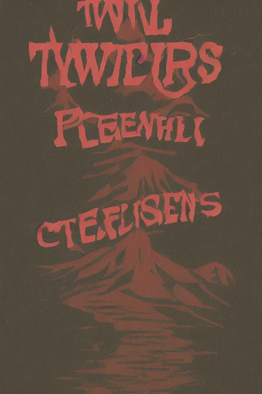 Prompt: Twin Peaks artwork by Corey Brickley