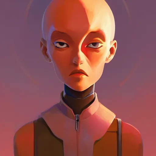 Image similar to face icon stylized minimalist the day the earth stood still, loftis, cory behance hd by jesper ejsing, by rhads, makoto shinkai and lois van baarle, ilya kuvshinov, rossdraws global illumination