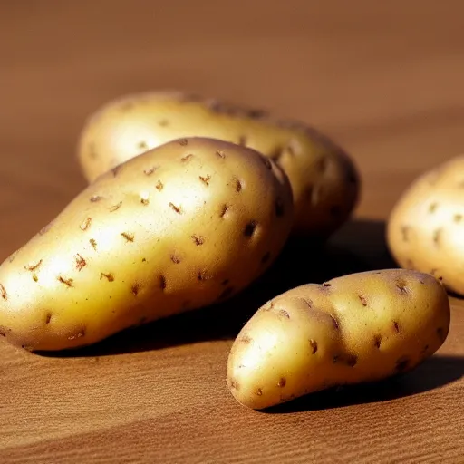 Prompt: potato in incredible detail