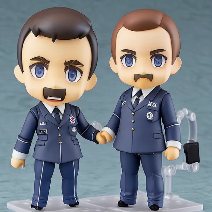 Image similar to Adolf Hitler, An anime nendoroid of Adolf Hitler, figurine, detailed product photo