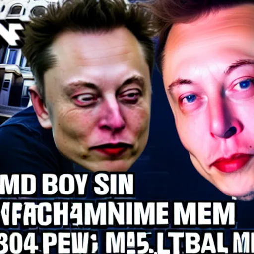 Image similar to bodycam footage of a homeless elon musk going crazy and scamming people, new york streets, wide angle, fisheye, uhd, 4 8 0 p, bodycam, paparazzi, bad quality, pov