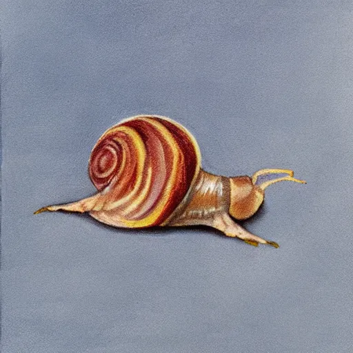 Prompt: snail