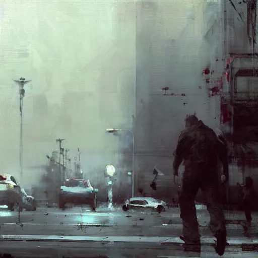 Prompt: bullying, painting by jeremy mann