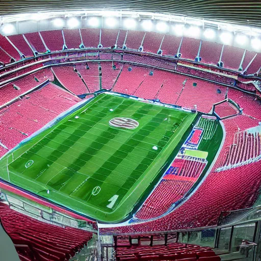 Image similar to a stadium that can accommodate an audience of one million