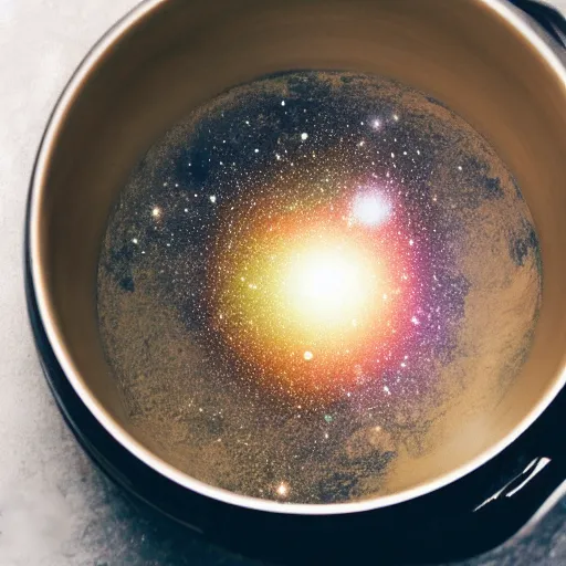 Image similar to universe in a pot, universe