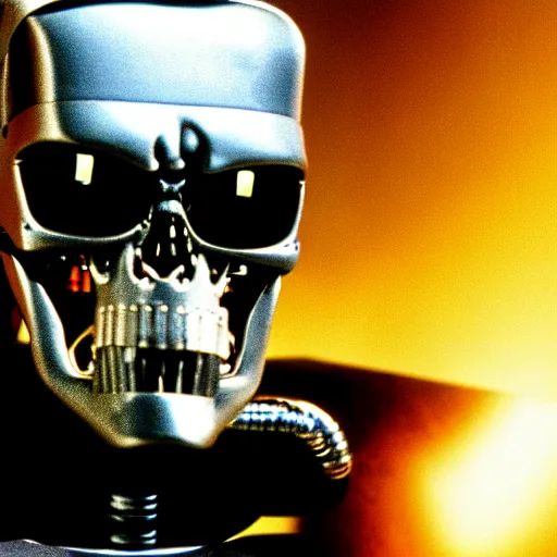 Prompt: A t-800 terminator