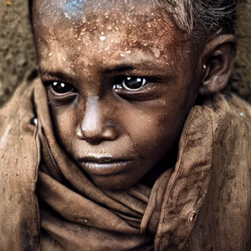 Image similar to portrait of the Storm, by Steve McCurry, clean, detailed, award winning