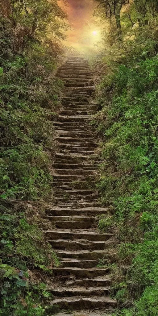 Image similar to MAGICAL staircase to the secret of the universe