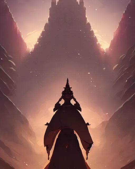 Image similar to emperor with a polygonal kingdom, light dust, magnificent, close up, details, sharp focus, elegant, highly detailed, illustration, by Jordan Grimmer and greg rutkowski and PiNe(パイネ) and 薯子Imoko and 香川悠作 and wlop and maya takamura, intricate, beautiful, Trending artstation, pixiv, digital Art