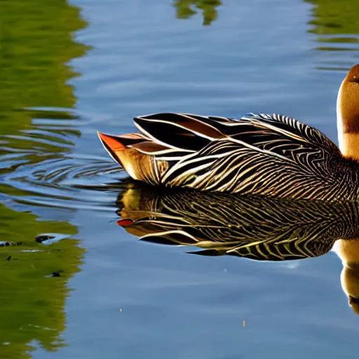 Image similar to optical illusion of a duck that looks like a woman when viewed upside down, high resolution