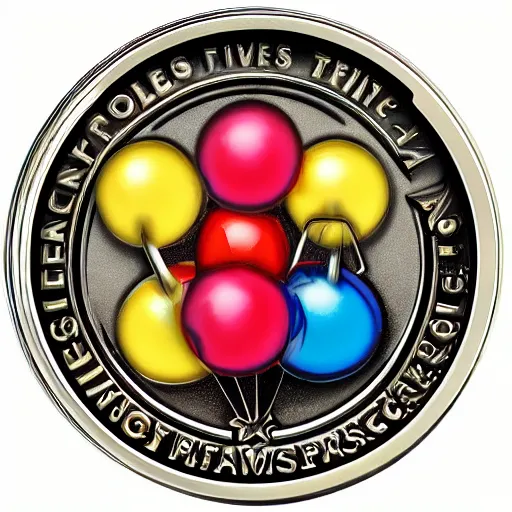 Image similar to The money of clowns coins, photo realistic, highly-detailed, award-winning