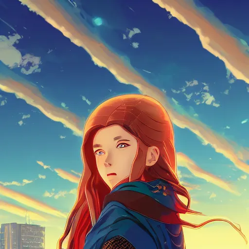 Prompt: ⁠portrait of Thor , Karachi skyline background, rich vivid colors, ambient lighting, dynamic lighting, 4k, HQ, official media, anime key visual, makoto shinkai, ilya kuvshinov, lois van baarle, rossdraws, detailed, trending on artstation