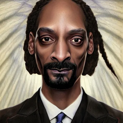 Prompt: beautiful portrait of Snoop Dogg like a ginger white person, face like european, Snoop Dogg blended white face paint, albino pale person like Caucasian race, Caucasoid race, dramatic lighting, intricate, wild, highly detailed, digital painting, artstation, concept art, smooth, sharp focus, illustration, art by artgerm and greg rutkowski and alphonse mucha, aryan man solo footage