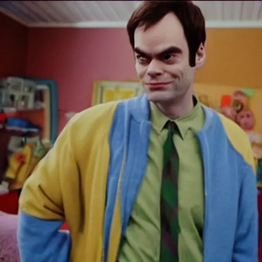 Prompt: “a still of Bill Hader playing Fat Albert in a movie”