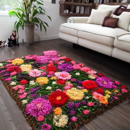 Image similar to flower carpet