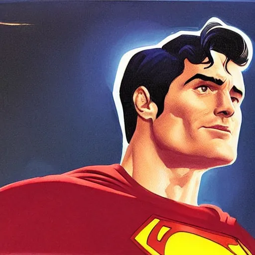 Prompt: Superman as a football manager, drawn by Alex Ross