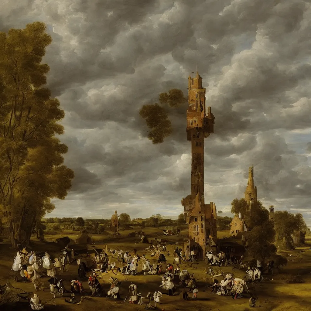 Prompt: a single! colorful!! fungus tower clear empty sky, a high contrast!! ultradetailed photorealistic painting by pieter claesz, hard lighting, masterpiece