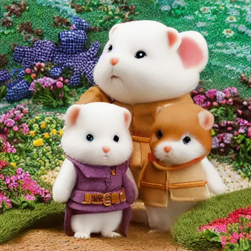 Image similar to lord of the rings calico critters