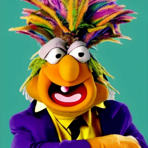 Image similar to Donald Trump as a Gorg, from tv show Fraggle Rock