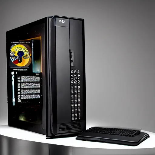 Image similar to an absolutely jacked computer