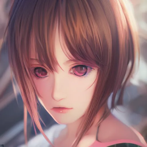 Prompt: photorealistic anime girl render, detailed face, colorful, atmosphere cinematic, by wlop, by ilyu kuvshinov, soft shadows, be concept art, super detailed, octane render, 8 k, unreal engine 5, super realistic, ufotable studio art style, trending in pixiv, japanese light novel cover, visual novel