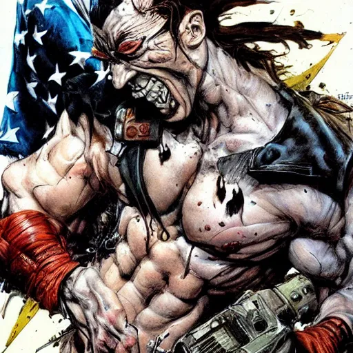 Image similar to by Simon Bisley