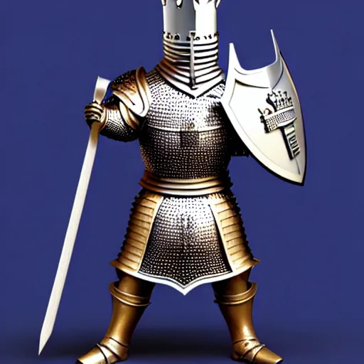 Image similar to full - body - front - shot, donald trump, knight'armor, crown, renaissance painting of a knight, detailed face