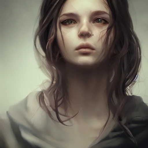 Image similar to cinematic portrait of abigail cowen, artstation, deviantart, cgsociety