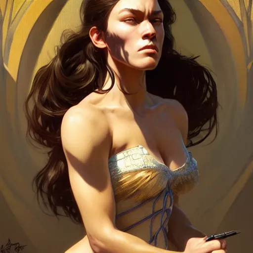 Image similar to Aaron Judge, western, D&D, fantasy, intricate, elegant, highly detailed, digital painting, artstation, concept art, matte, sharp focus, illustration, art by Artgerm and Greg Rutkowski and Alphonse Mucha