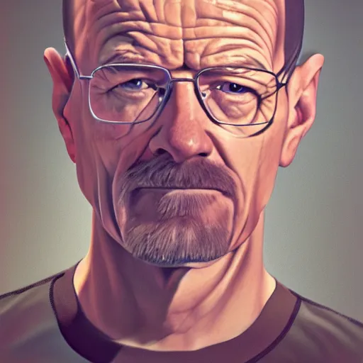 Image similar to 2 0 years old walter white, oil painting, young, octane render, 1 9 8 0 s camera, portrait