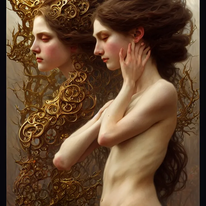 Image similar to one thousand arms, diffuse lighting, fantasy, intricate, elegant, highly detailed, lifelike, photorealistic, digital painting, artstation, illustration, concept art, smooth, sharp focus, art by John Collier and Albert Aublet and Krenz Cushart and Artem Demura and Alphonse Mucha