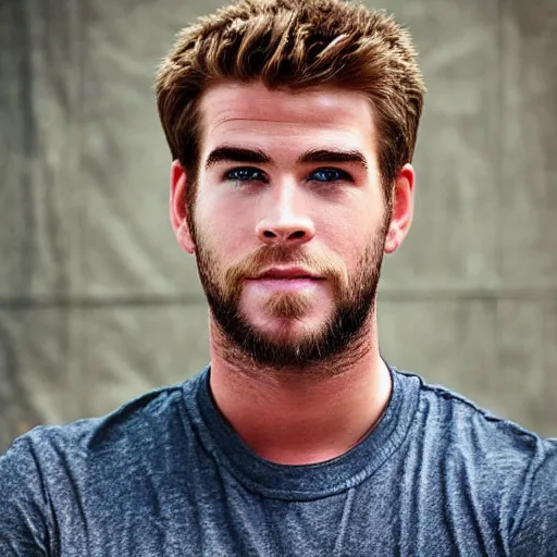 Image similar to a realistic detailed photo of a guy who is an attractive humanoid who is half robot and half humanoid, who is a male android, actor liam hemsworth, shiny skin, posing like a statue, blank stare, by the pool, on display