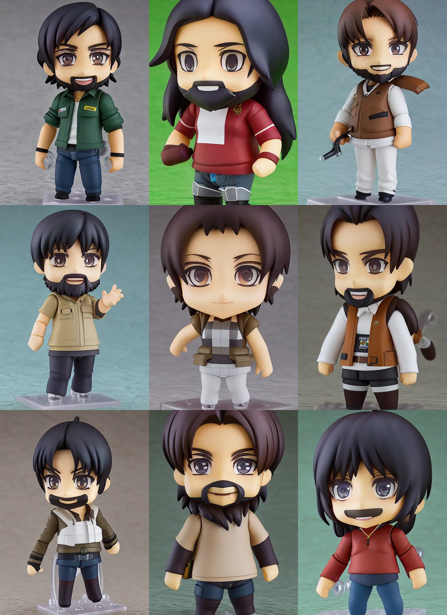 Prompt: a nendoroid of mutahar, detailed product photo
