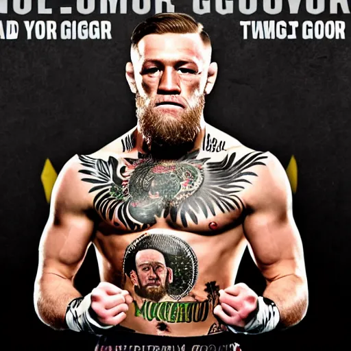 Prompt: conor mcgregor fights god