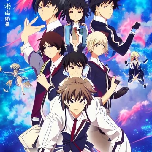 Prompt: anime key visual of the new movie from makoto shinkay